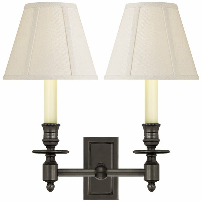 Two Light Wall Sconce