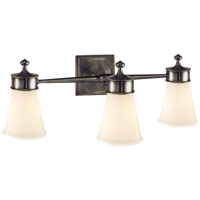Three Light Wall Sconce