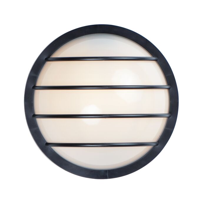 Maxim Bulwark Outdoor Wall Light in Black
