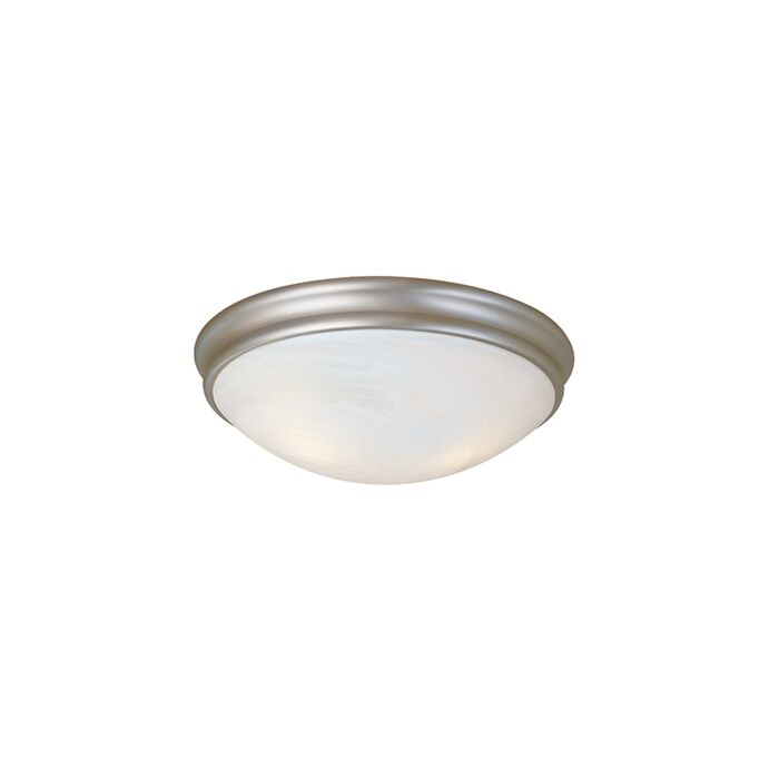 Millennium Lighting 5000 Series 3 Light Flush Mount in Chrome