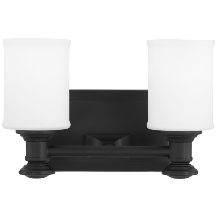 Minka Lavery Harbour Point 2 Light Bathroom Vanity Light in Coal