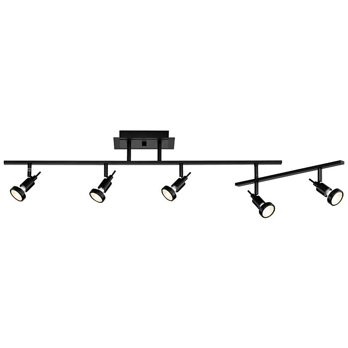 Access Viper 5 Light Ceiling Light in Black