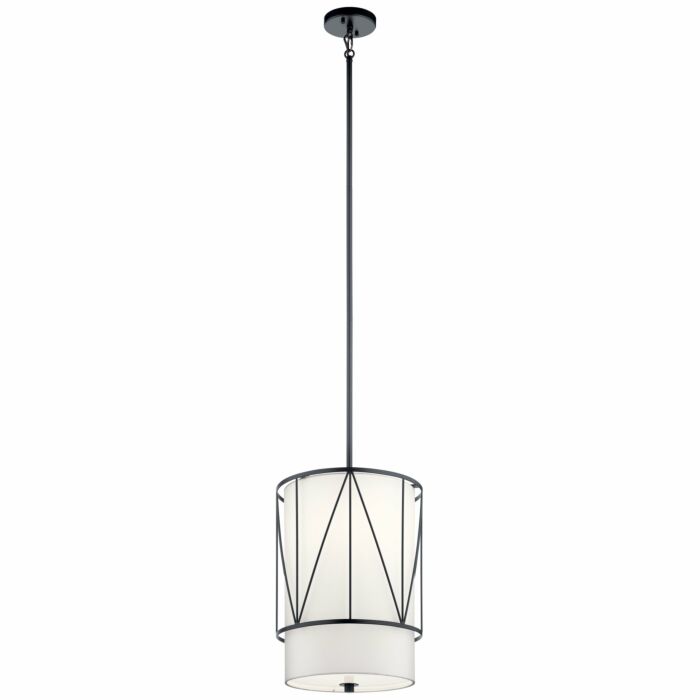 Kichler Birkleigh 12 Inch Pendant Light in Black