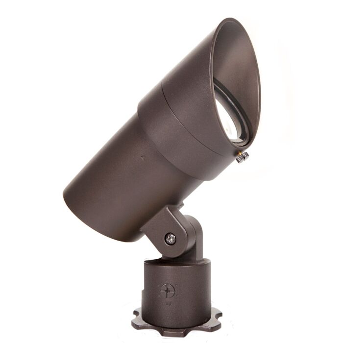 WAC LED 12V Mini Accent Light Adjustable Beam and Output 2700K in Bronze
