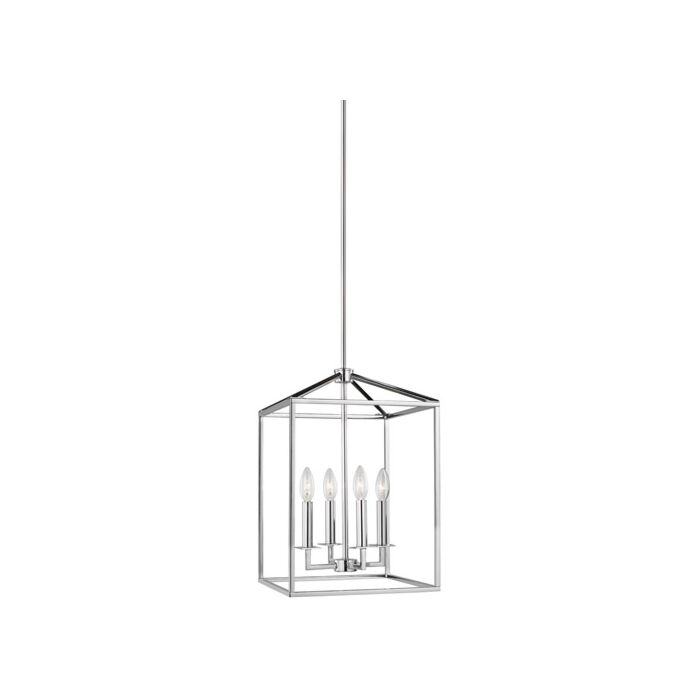 Sea Gull Perryton 4 Light Foyer Light in Chrome