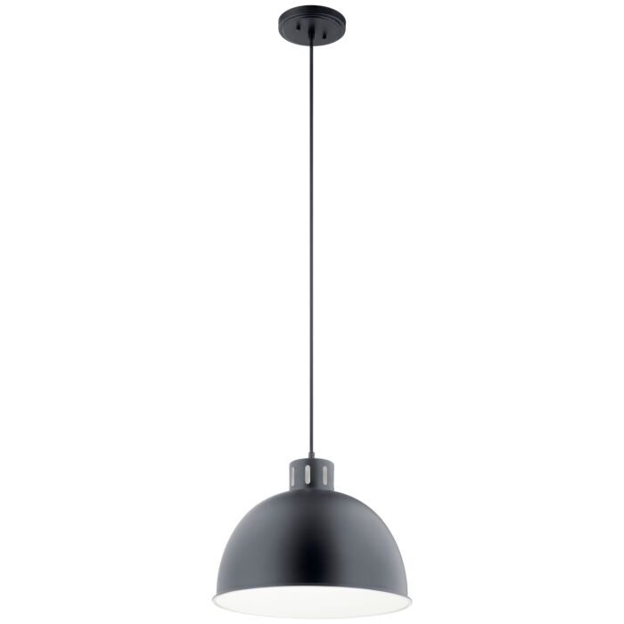Kichler Zailey 16 Inch Pendant Light in Black