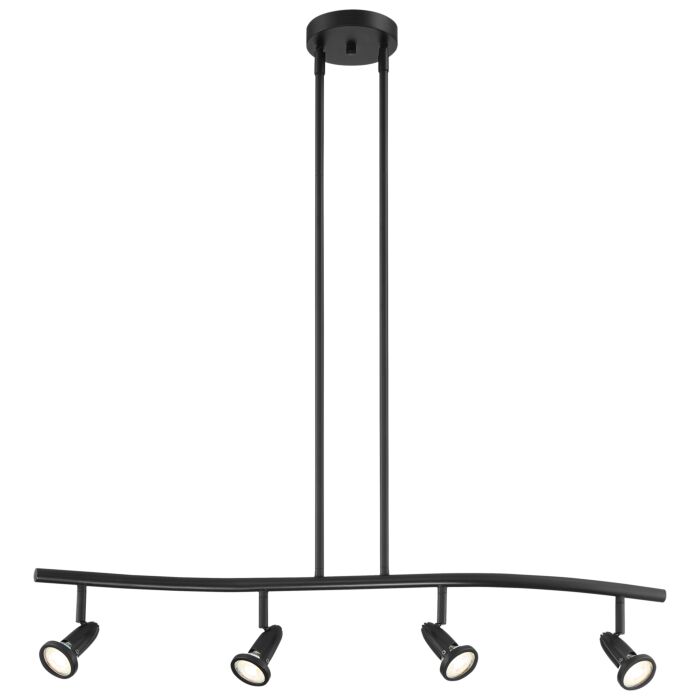 Access Cobra 4 Light Pendant Light in Black