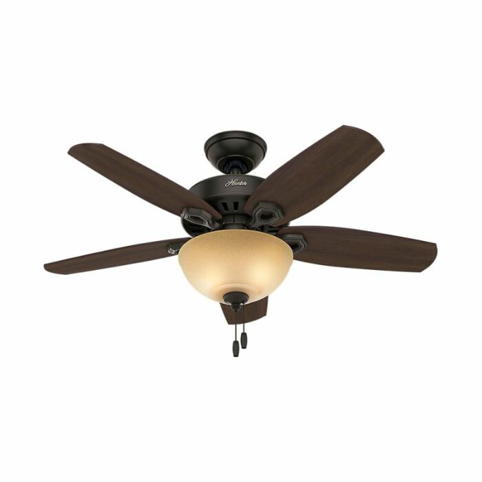 Hunter Builder 2 Light 42 Inch Indoor Ceiling Fan in New Bronze