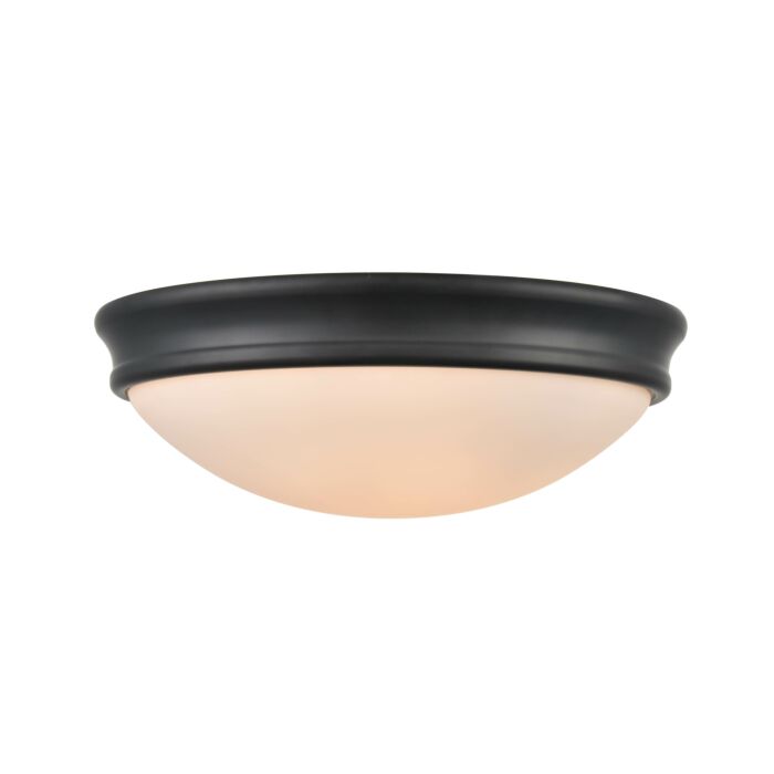 Millennium 2 Light Ceiling Light in Matte Black