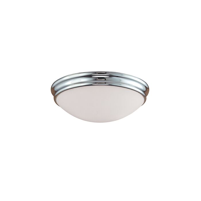 Millennium Lighting 5000 Series 3 Light Flush Mount in Chrome