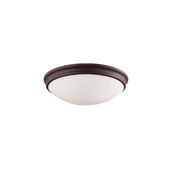 Millennium Lighting 5000 Series 3 Light Flush Mount in Chrome