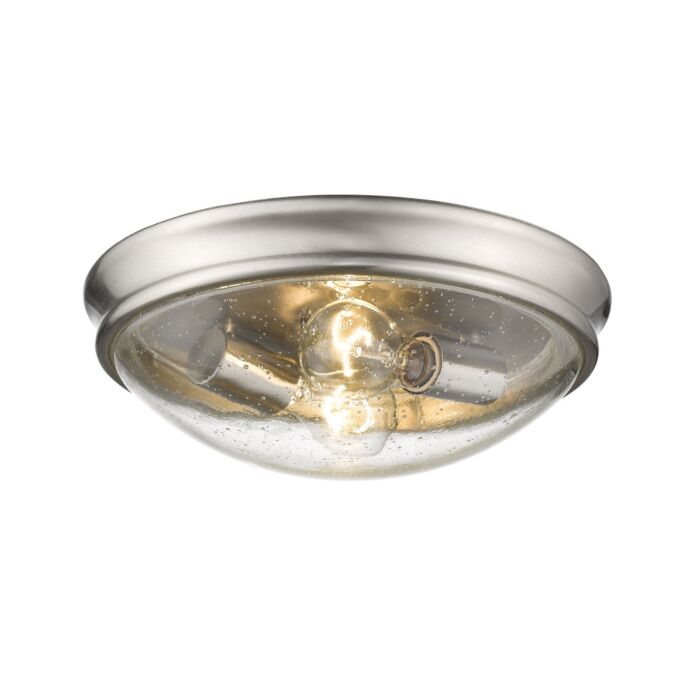 Millennium Lighting 2 Light Ceiling Light in Brushed Nickel