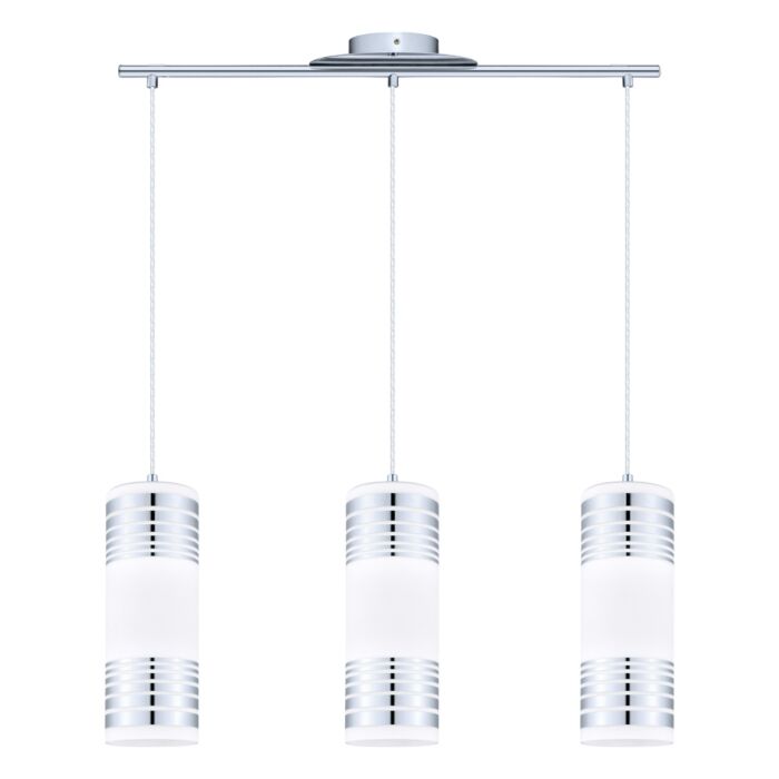 Bayman 3-Light Pendant in Chrome