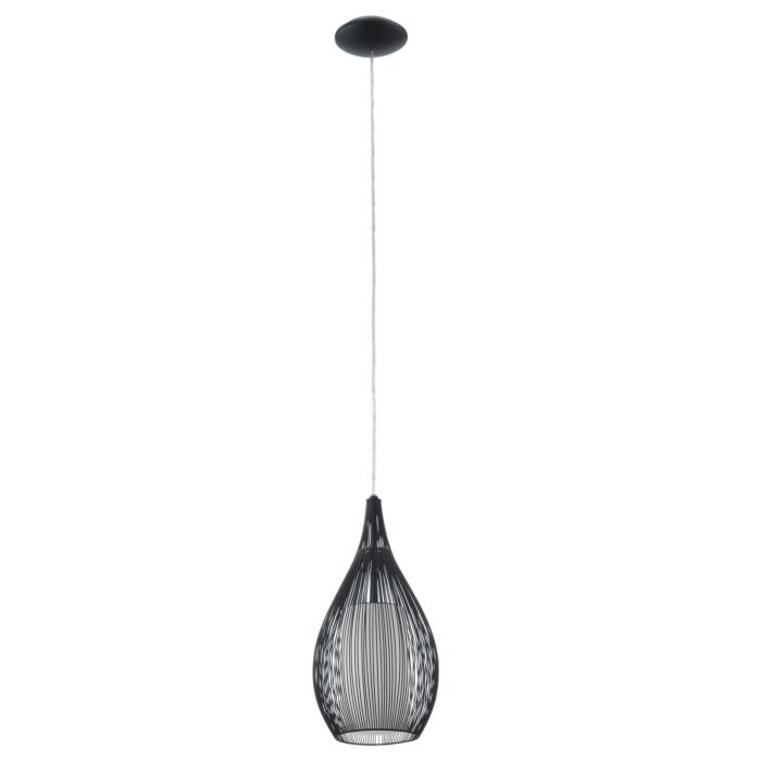 Razoni 1-Light Pendant in Black