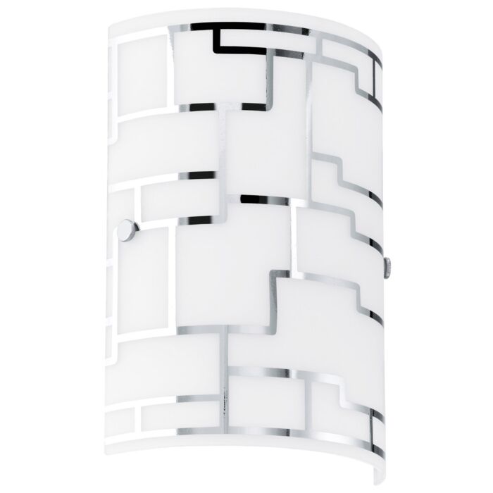 Bayman 1-Light Wall Sconce in Chrome