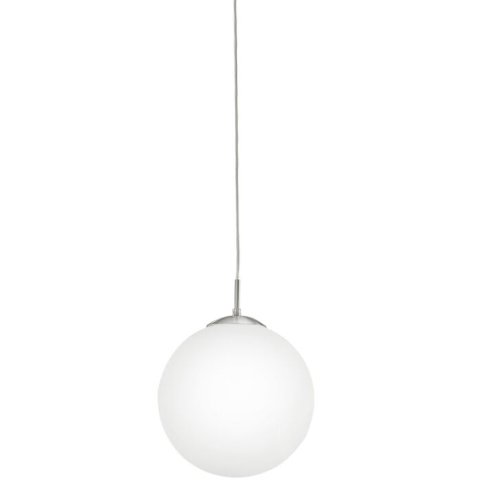 Rondo 1-Light Pendant in Matte Nickel