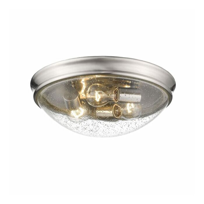 Millennium Lighting 3 Light Ceiling Light in Brushed Nickel
