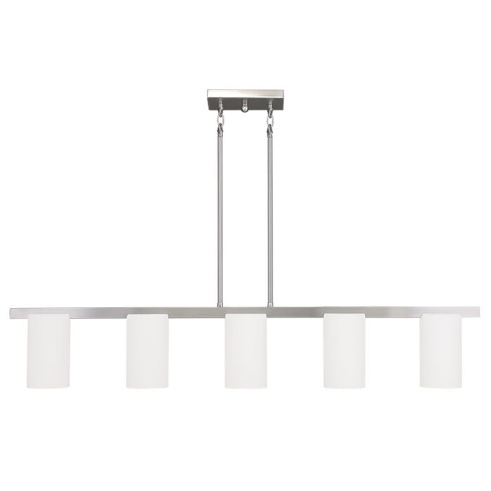 Astoria 5-Light Chandelier in Brushed Nickel