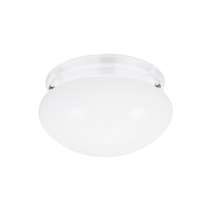 Sea Gull Webster 2 Light Ceiling Light in White
