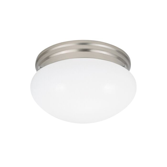 Sea Gull Webster 2 Light Ceiling Light in Brushed Nickel