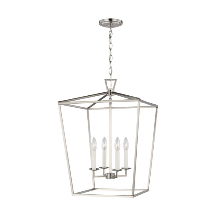 Sea Gull Dianna 4 Light Pendant Light in Brushed Nickel