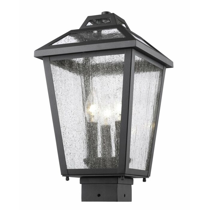 Z Lite Bayland 3 Light Outdoor Post Mount Fixture Light In Oil Rubbed Bronze