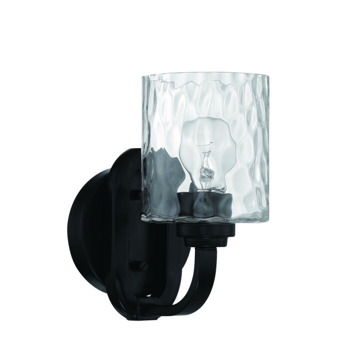 Craftmade Collins Wall Sconce in Flat Black