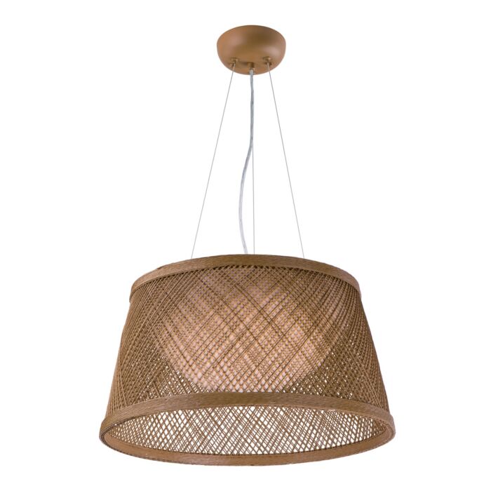 Maxim Lighting Bahama 20.25 Inch Pendant in Natural Finish