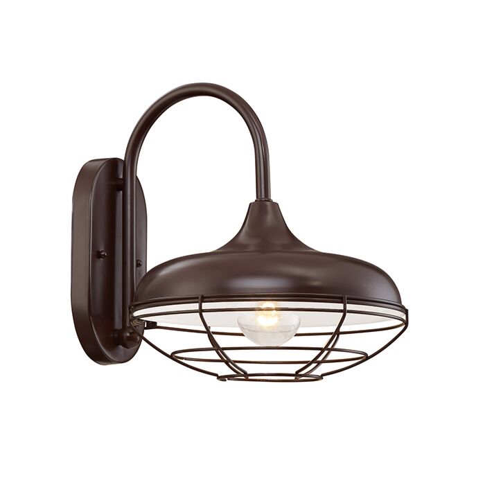 Millennium Lighting 5000 Series 1 Light Wall Bracket in Architectural Bronze