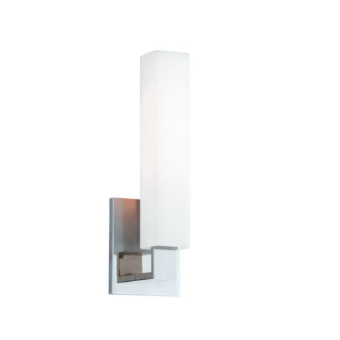 Hudson Valley Livingston 5 Inch Bathroom Vanity Light in Polished Nickel