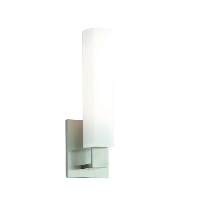 Hudson Valley Livingston 5 Inch Bathroom Vanity Light in Satin Nickel