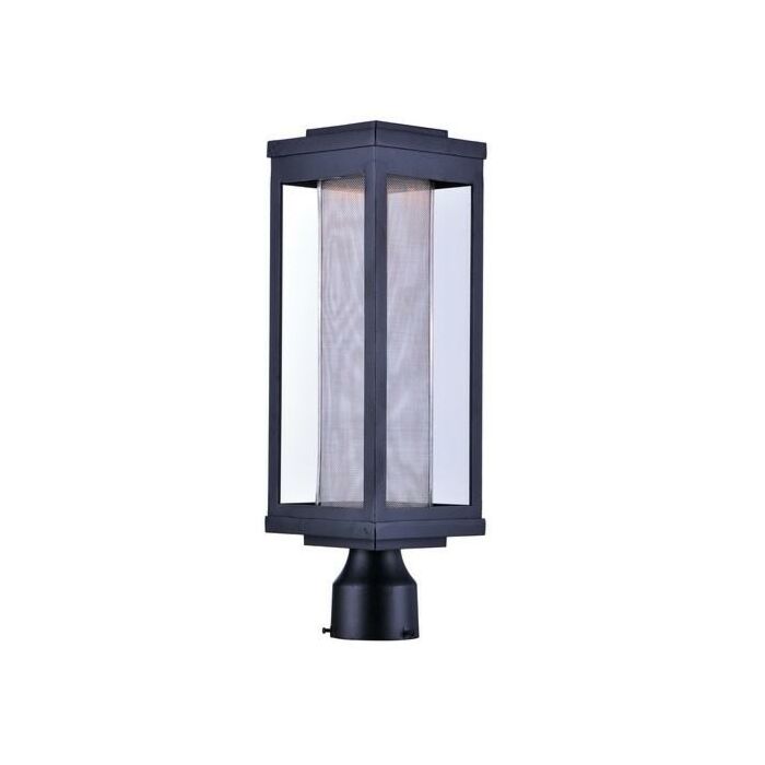 Maxim Lighting Salon LED 1 Light 1 Light Outdoor Pole/Post Mount in Black