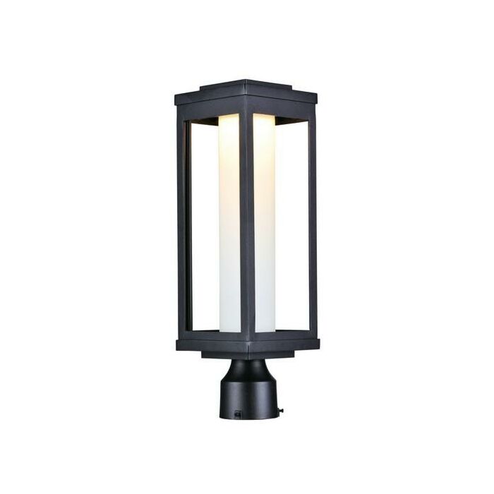Maxim Lighting Salon LED 1 Light 1 Light Outdoor Pole/Post Mount in Black