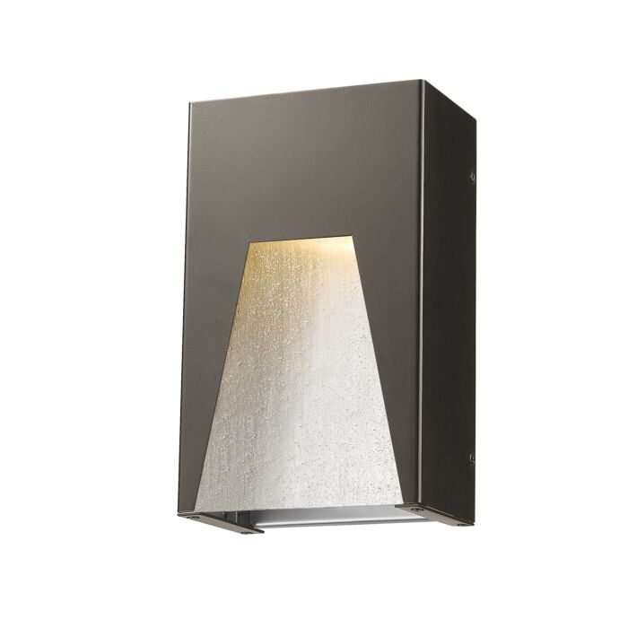 Z Lite Millenial 1 Light Outdoor Wall Sconce In Bronze Silver