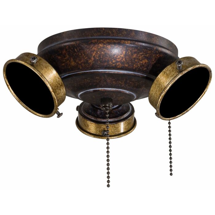 Three Light Fan Light Kit