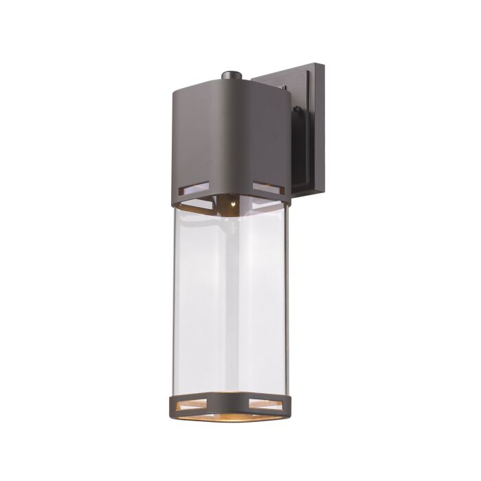 Z Lite Lestat 1 Light Outdoor Wall Sconce In Deep Bronze