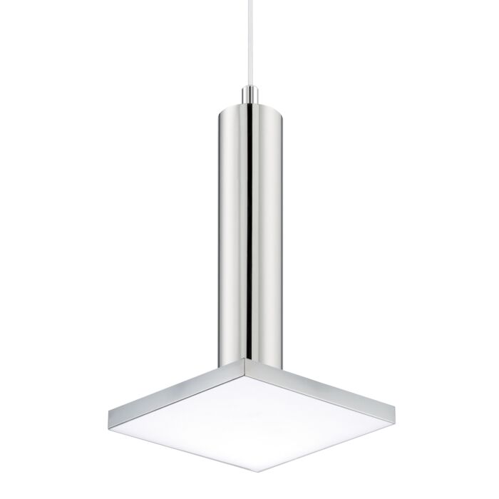 Maxim Trim Pendant Light in Polished Chrome