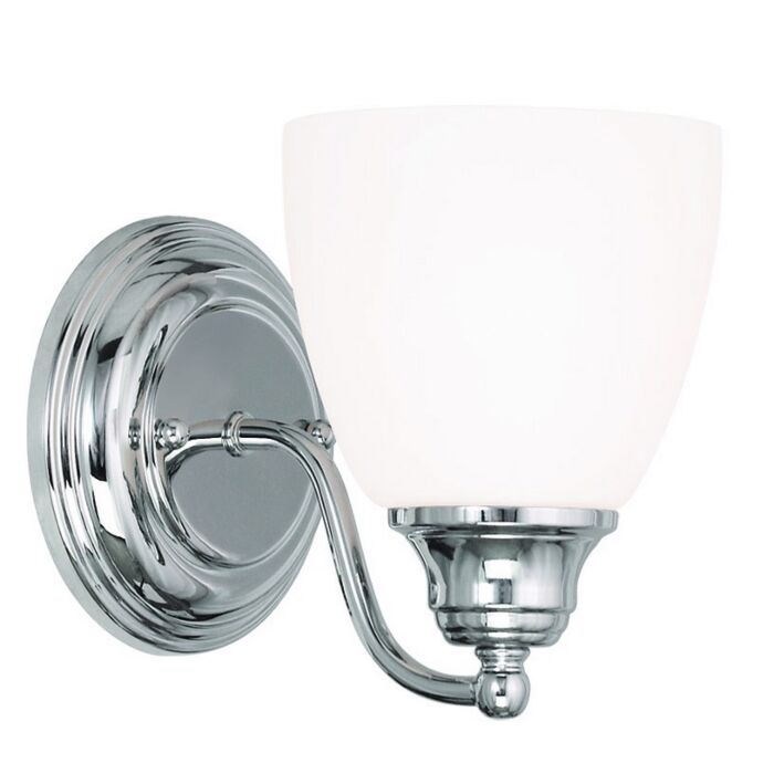 Somerville 1-Light Wall Sconce in Polished Chrome