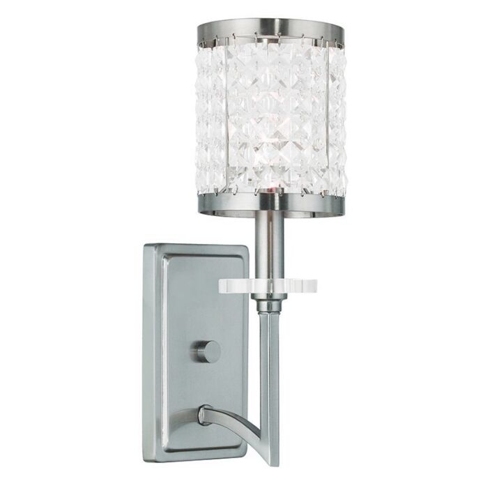 Grammercy 1-Light Wall Sconce in Brushed Nickel