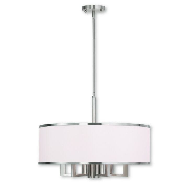 Park Ridge 6-Light Chandelier in Brushed Nickel
