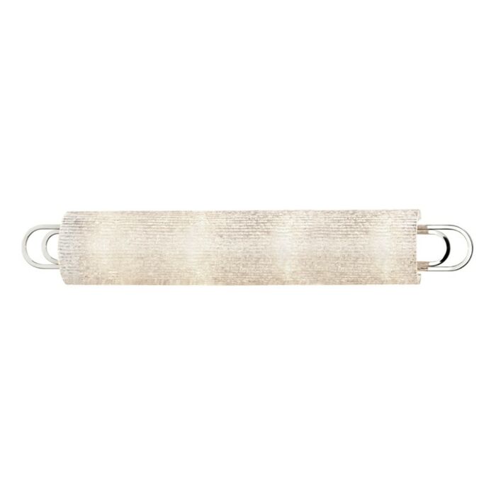 Hudson Valley Buckley 4 Light 31 Inch Bathroom Vanity Light in Polished Nickel