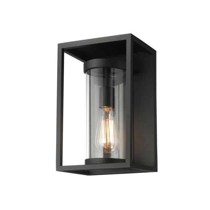 Z Lite Dunbroch 1 Light Outdoor Wall Sconce In Black