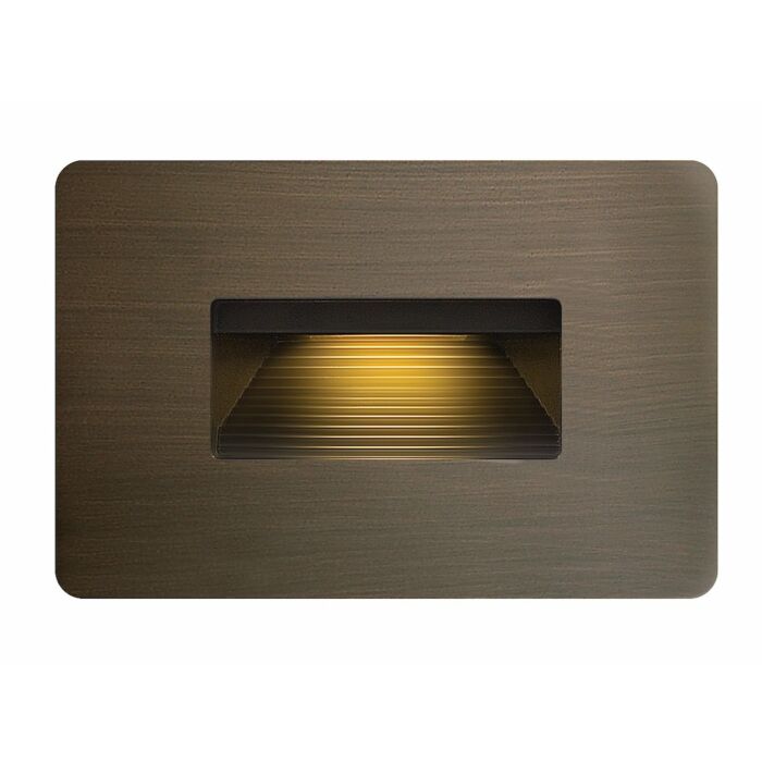 Hinkley Luna 1 Light LED Outdoor Landscape 120V Deck in Matte Bronze