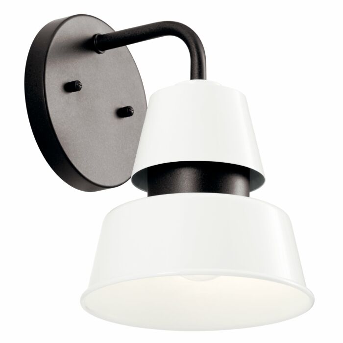 Kichler Lozano 10 Inch Outdoor Light in White