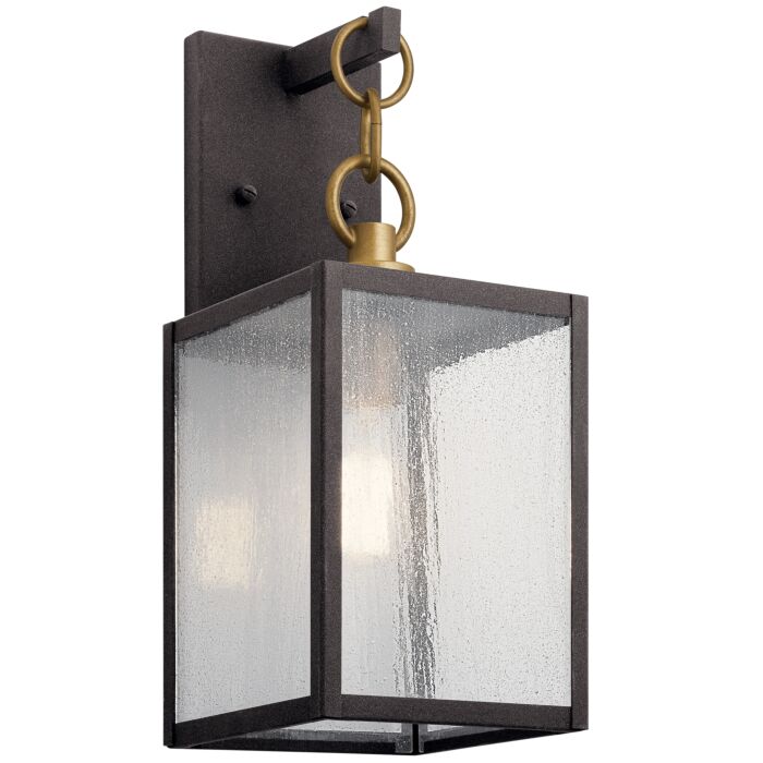 Kichler Lahden 12 Inch Outdoor Light in Weathered Zinc