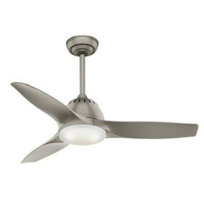 Casablanca Wisp 44 Inch Indoor Ceiling Fan in Painted Pewter