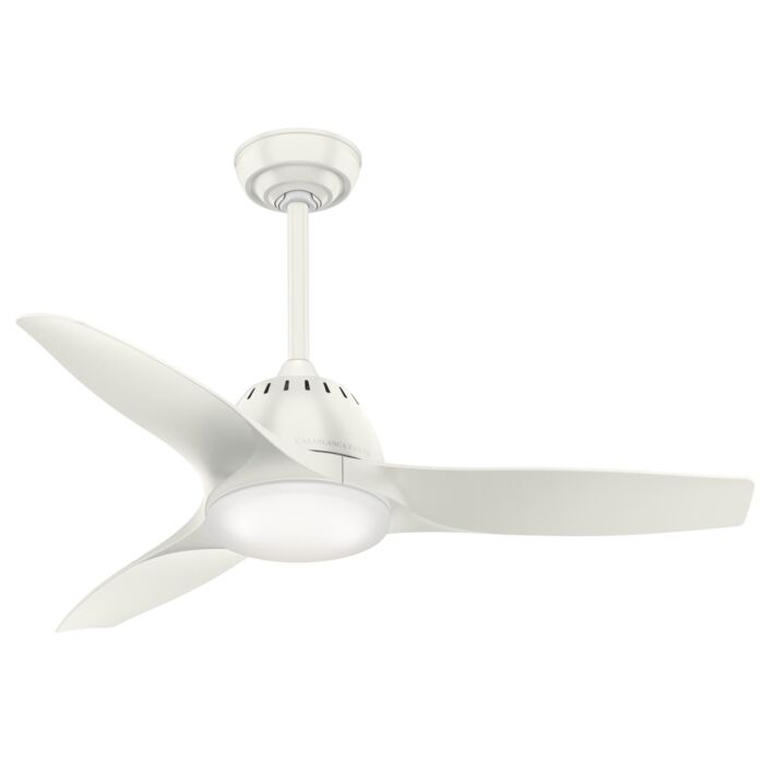 Casablanca Wisp 44 Inch Indoor Ceiling Fan in Fresh White