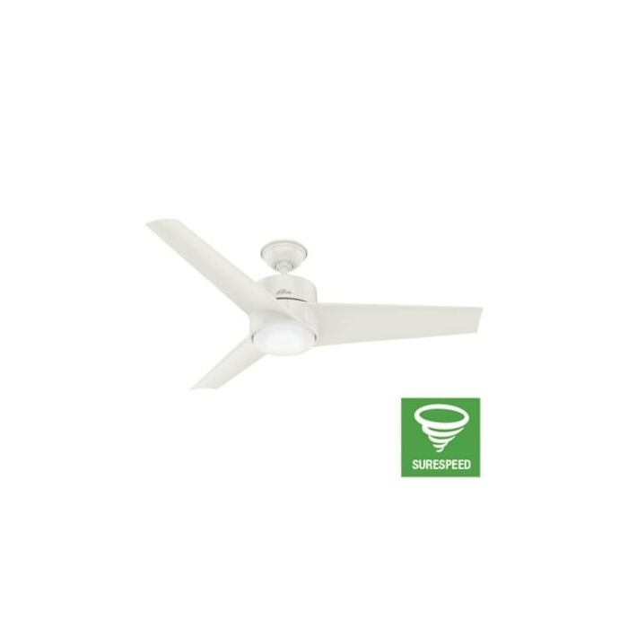 Hunter Havoc 54 Inch Indoor/Outdoor Ceiling Fan in Fresh White