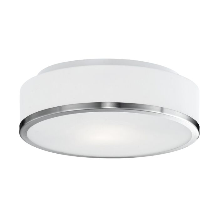 Kuzco Charlie 2 Light Ceiling Light in Nickel