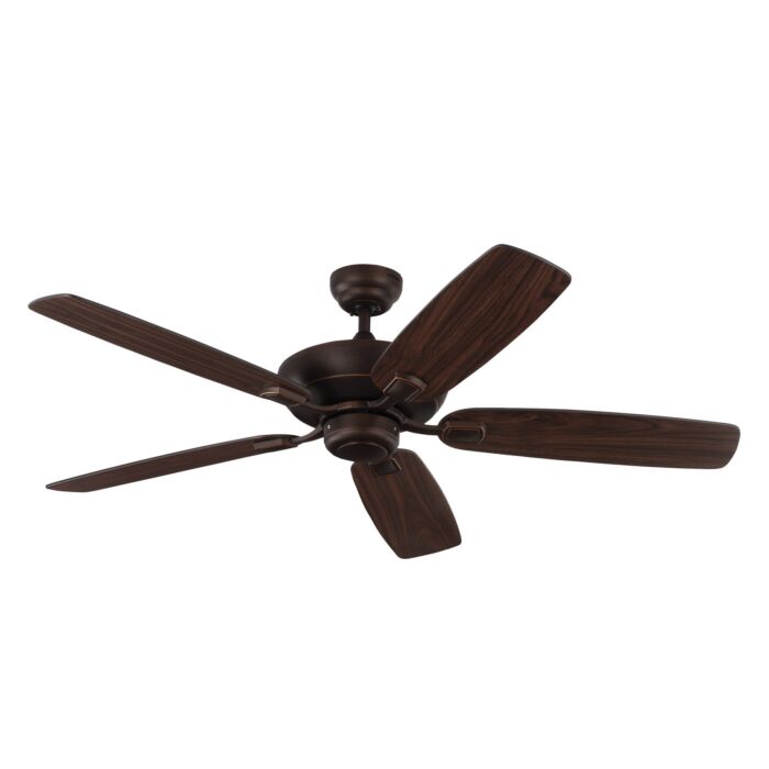 Monte Carlo 52 Inch Colony Max Damp Rated Ceiling Fan in Roman Bronze